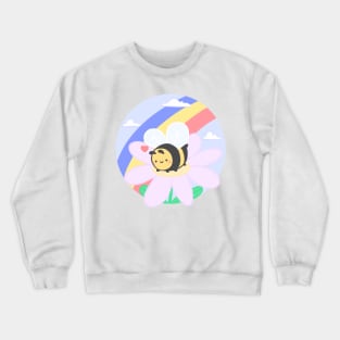 Happy bee Crewneck Sweatshirt